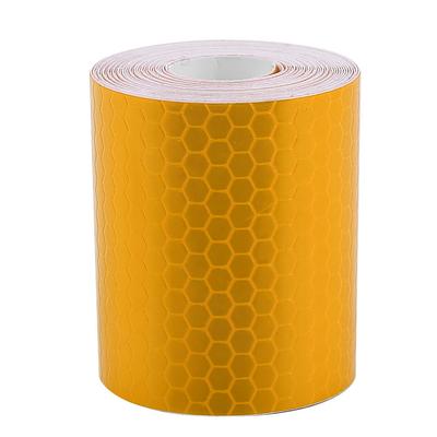 5cmx3m Sicherheitsklebeband Reflektierendes Band Rolle Aufkleber Für Anhänger Autos Fahrräder Orange