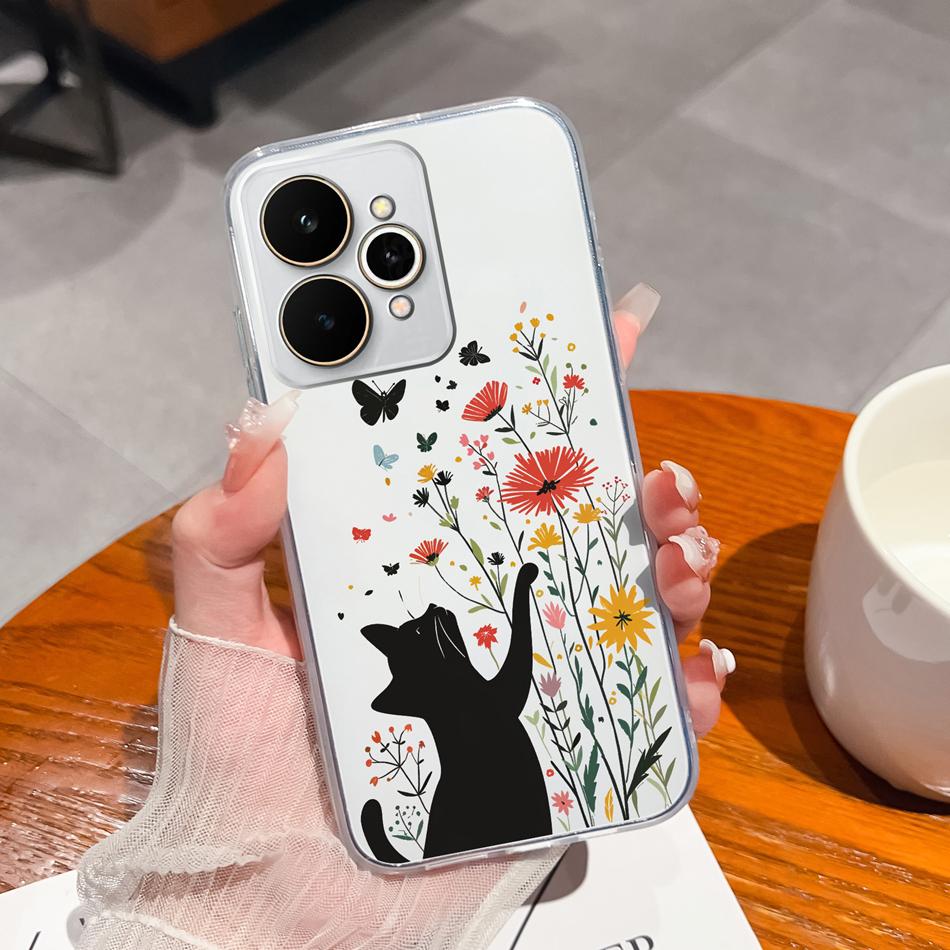 For Realme 15 Pro 5G Case Colorful Patterns Transparent TPU Silicone Back Cover For Realme15 15Pro Lightweight Phone Bumper