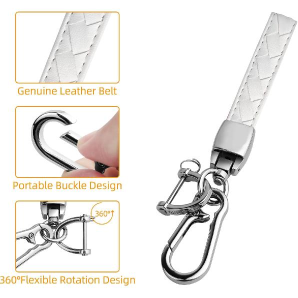 Sindeda for Cadillac Key Fob Cover with Keychain Soft Full Protection Key Shell Key Case Compatible with -2025 Lyriq Escalade ATS CT4 CT5 CT6 XT4 XT5