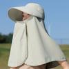 Wide Brim Mountaineering Hat UV Anti Women Sun Hat Casual Shawl Fisherman Hat  Summer