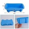 Portable Extra Large Ice Block Mold Reusable Ice Bath Large Ice Grid Mould Silicone Ice Box