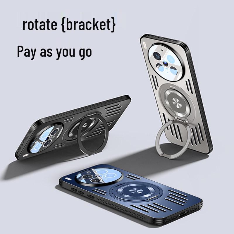 Custodia Magnetica Ultra-Sottile in Alluminio Ghiaccio Vivo X300 con Dissipazione del Calore Vuota, Compatibile con X300Pro.