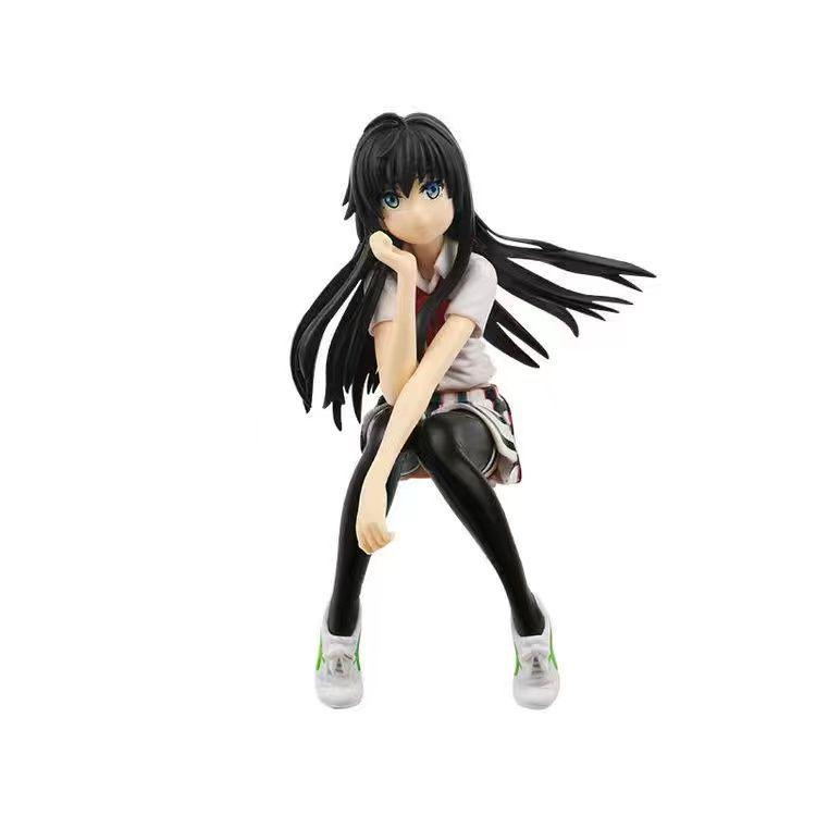 Cherry Blossom Pink Hatsune Miku Figurine - Anime Princess Desktop PC or Car Decoration Ornament