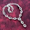 Charoit Halskette Edelsteinschmuck, 925 Massiv Sterling Silber Halskette, Handgefertigter Schmuck Geburtsstein Halskette