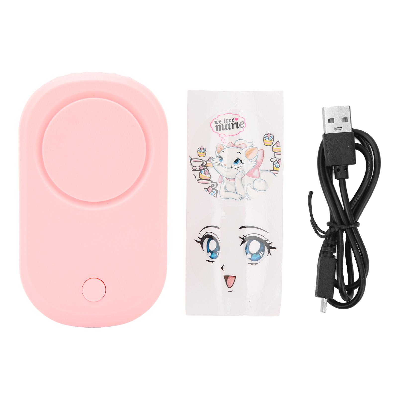 

USB-фен для вій без лопатей, тихий, ручний, портативний, міні-вентилятор для клею для нарощування вій, лаку для нігтів Pink