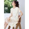 Mohan Yimei French Style Elegant Lace A-line Dress