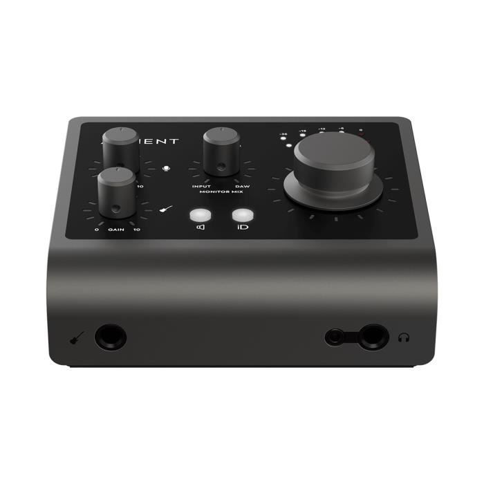 Audiant ID4 - MKII - Interface audio Audiant nouvelle génération 2 entrées, 2 sorties hautes performances compatible Mac &amp; PC