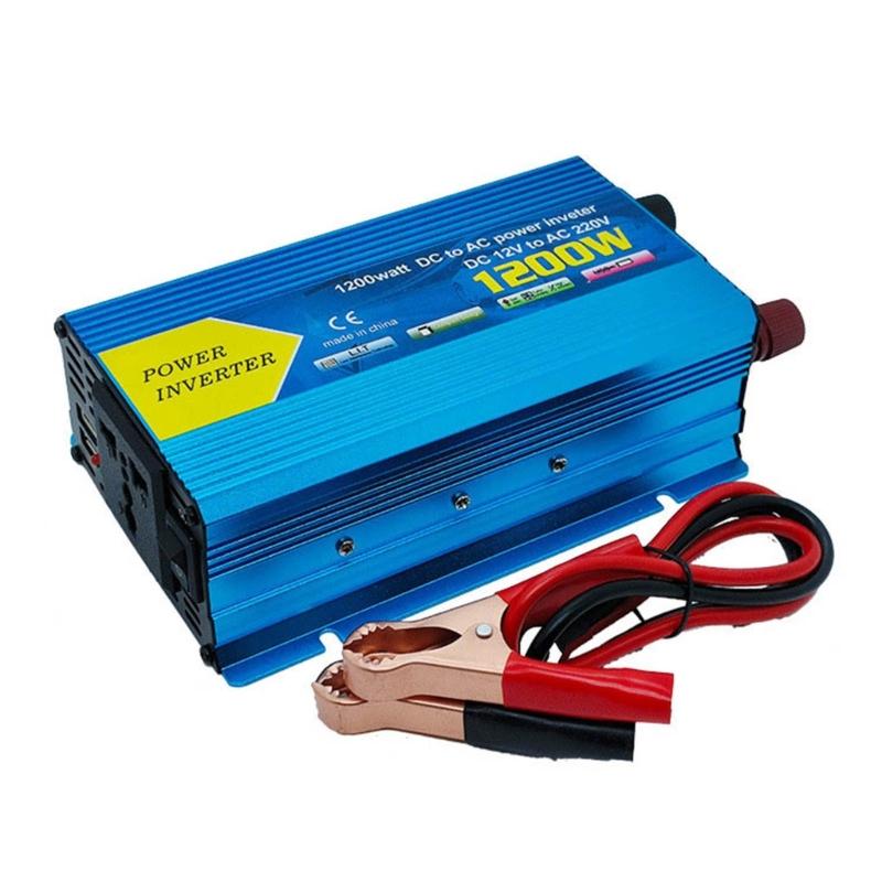 Efficient Modified Sines  Power Inverters 12VDC to 110V 220V High Energy Conversion for Stable Output in Camping Travel