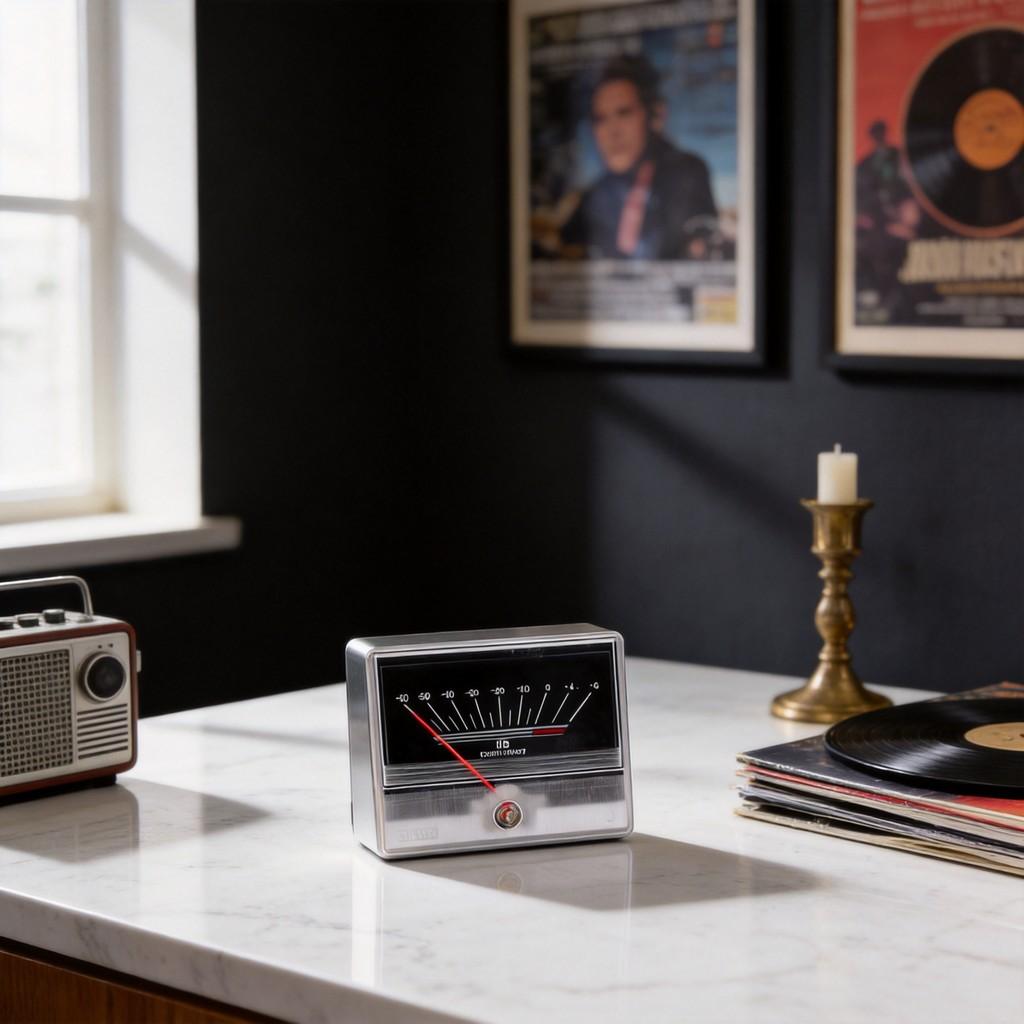 Tn90 High Precision Audio Level Meter With Backlight For Amplifiers And Sound Systems
