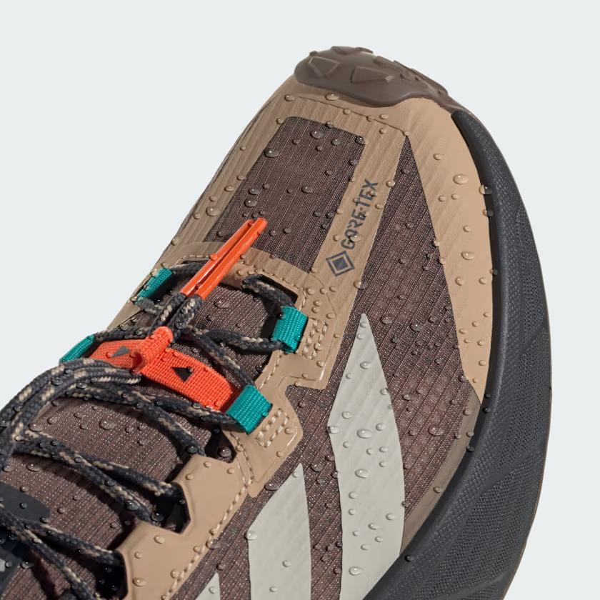 JP6866 Adidas Terrex Freehiker SL GORE-TEX Hiking Earth Strata Beige Pure (Men's