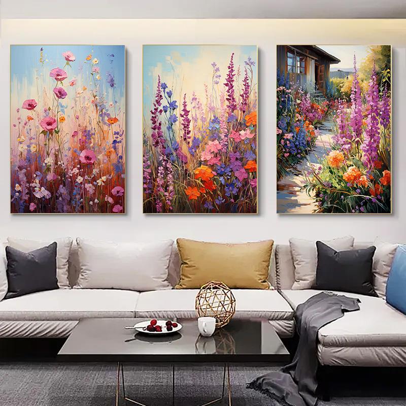 Canvas Printing Decoration Home Decor Interior Paintings Stunning Flowers Posters for Wall Art Canvas Painting Plants 1pcs Room