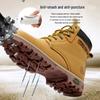 Steel Toe Cap Safety Shoes: Men’s Anti-Smash, Anti-Puncture, Slip-Resistant, Wear-Resistant, Year-Round Protection.