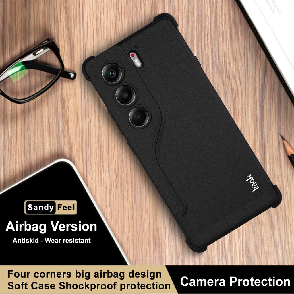 IMAK For TECNO Camon 40 4G Case TPU Phone Cover Airbag Shockproof Protection