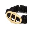 Black Double A Hair Scrunchie AAJE6F011BK