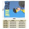 Invincible omniman amazing hero anime Blankets Super Soft Velvet Novelty Gift Throw Blanket Plush Thin Quilt