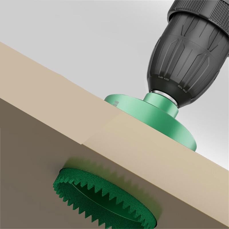 Multipurpose Tile Drill Bit Serrated Edges Serrated Dry Drilling Hole Opener Effortlessly Drilling into Ceramic Glass