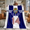 FC Porto Ultra Soft Flannel Throw Blanket Warm Cozy Blanket for Bed Couch or outdoor best gift