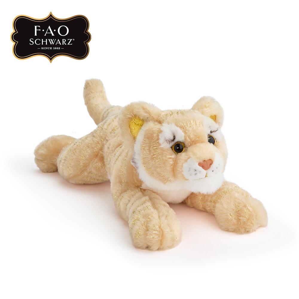 [toytron] F.A.O. Schwarz 38cm Golden Tiger Plush Doll