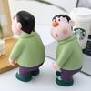 Takeshi Gouta Doraemon Toy Model Doll Pvc Material Decoration Durable Design