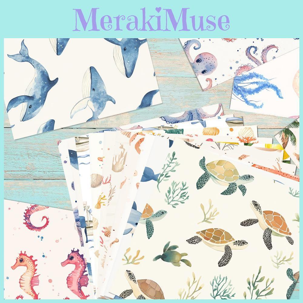 Marine Creatures Flamingos Ice Cream Patterns Gifts Decorative Packaging Paper