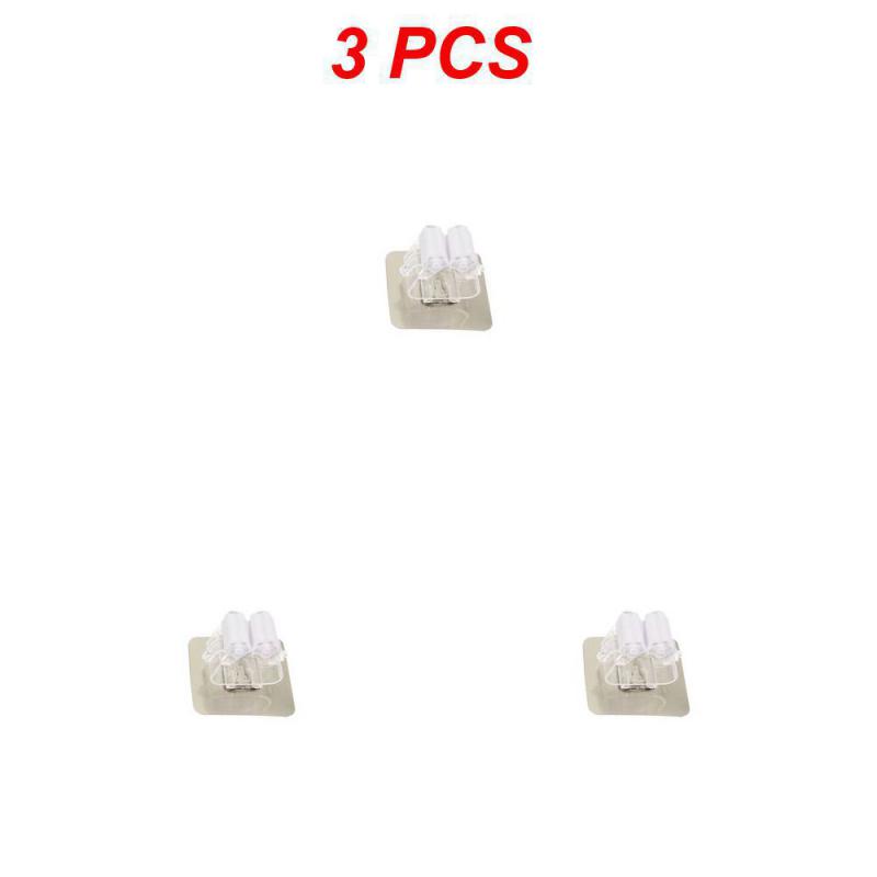 1~10PCS Self Adhesive Multi-Purpose Hooks Wall Mounted Mop Organizer Holder RackBrush Broom Hanger Hook Kitchen Bathroom Strong