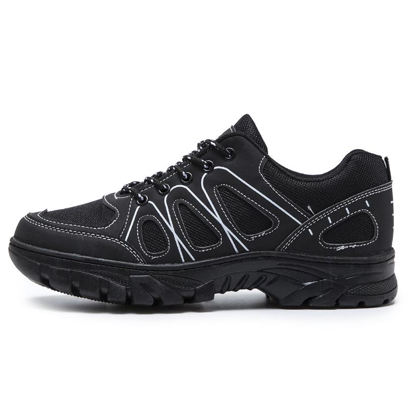 Men s Spring 2025 Breathable Mesh Hiking & Casual Loafers Size 39 чёрный