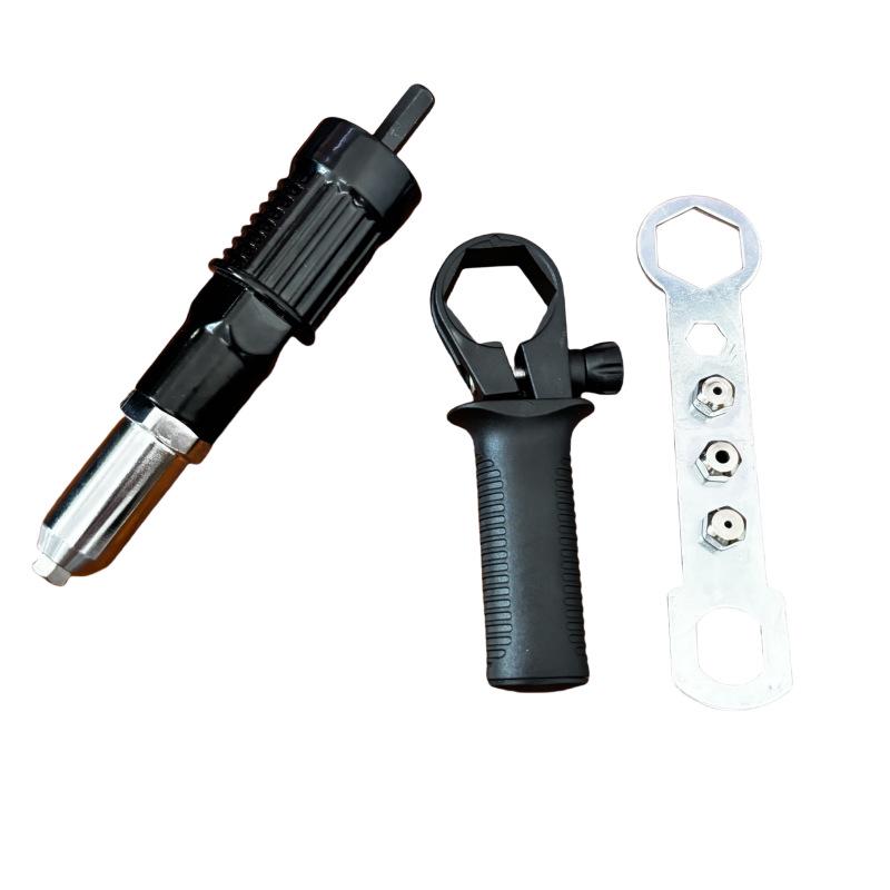 Electric Rivet Gun Adapter: Upgraded Drill Attachment for Riveting