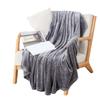 All-season Bedroom Throw Blanket Solid Color Flannel Soft and Comfortable Blanket Gift Air Conditioner Sofa Household Blanket