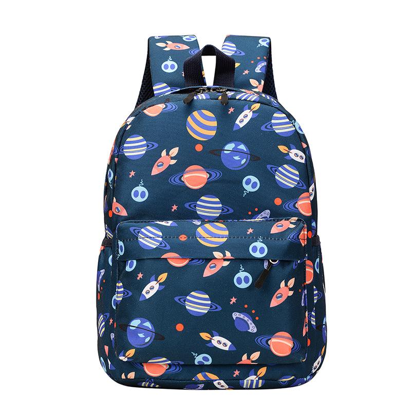 3D Printed Cartoon Kindergarten Backpack for Kids (Ages 3-8)