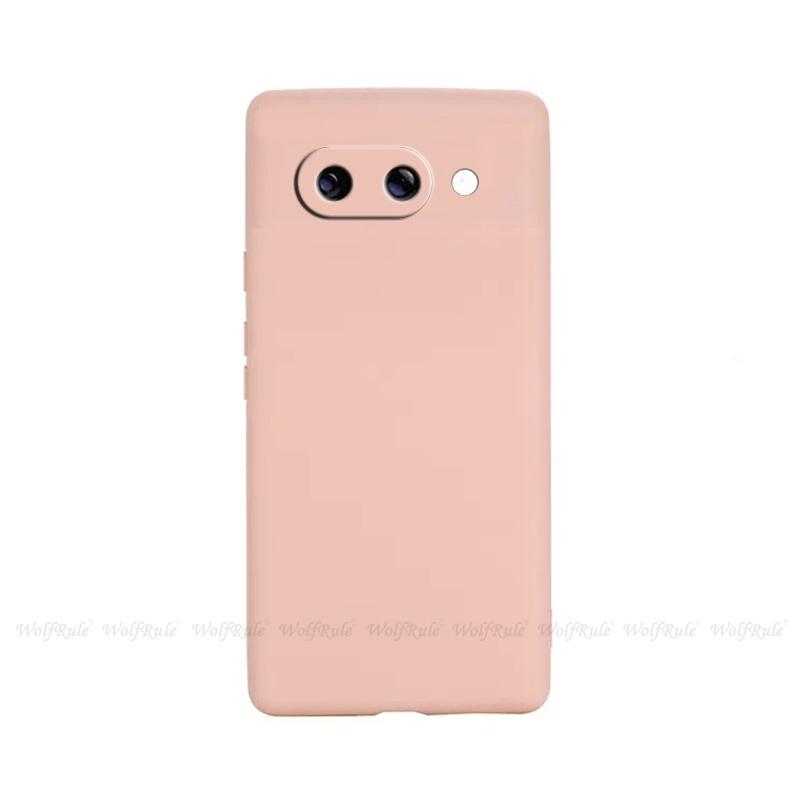 Für Google Pixel 9A Hülle Cover Google Pixel9A Pixel 9A Capas Stoßfeste Bumper Flüssigsilikon TPU Weiche Fundas Pixel 9A