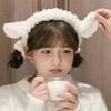 Plüsch Lamm Mädchen Stirnbänder Fellige Cartoon Tierohren Haarreif Fellige Niedliche Haaraccessoires Party Kostüm Foto Requisiten