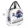 Deltarune Lancer Merch Insulated Lunch Bag For Picnic Ralsei Kris Food Storage Bag Portable Thermal Cooler Lunch Box