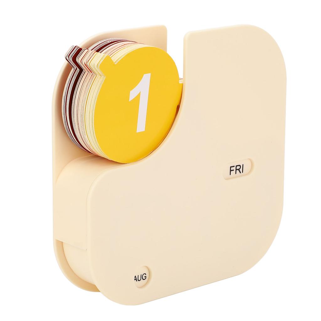 Mini Kalender Ost evigvarende kalender Innovativ Desktop Stress Relief Kalender Ornament for