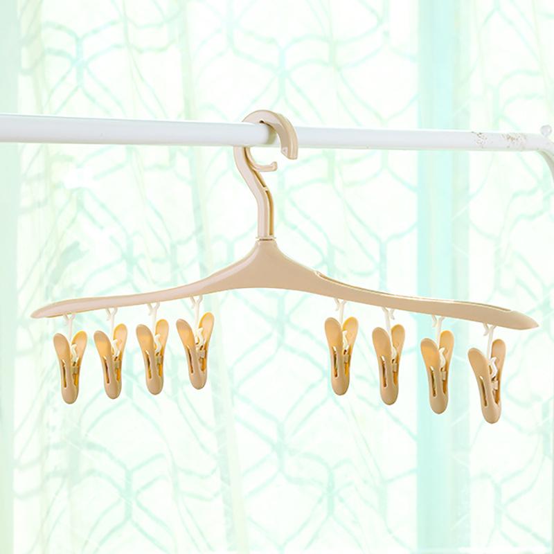 

Thickened 32-Clip Multifunctional Drying Rack Hanger for Socks