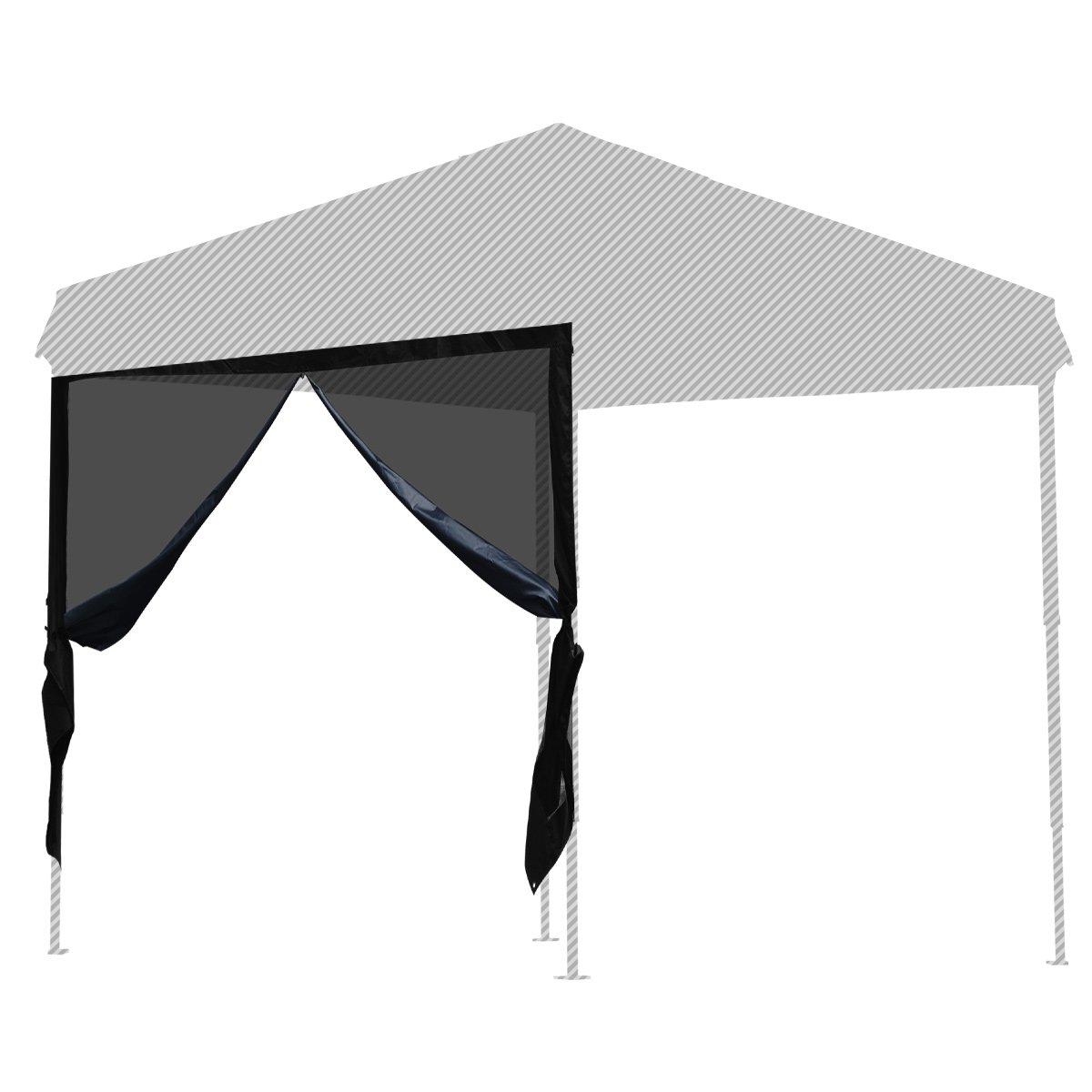 

FIELDOOR Tarp x with Dedicated Side Sheets Wall Zip Type Aluminum Only Tent, 2.0m 2.0m, (Side Curtains), (All Mesh), (G3 Model)