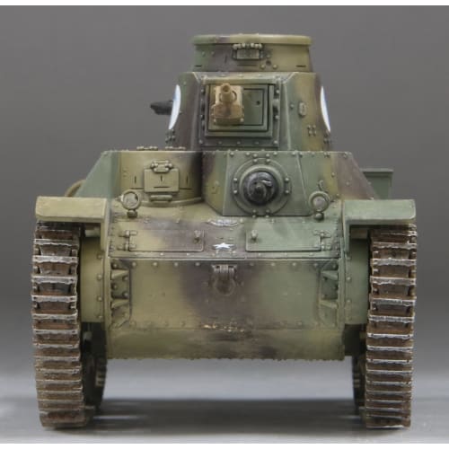 Fine Molds 1/35 Military Series Imperial Japanese Army Type 95 Ha-Go Late Model Light Tank, Iwo Jima Plastic Model Kit MR01