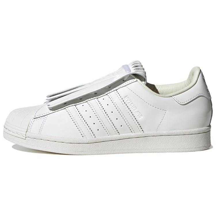 (WMNS) adidas Superstar Fringe  Off White  Women s FW8154 EU 36