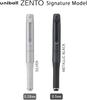 uniball ZENTO Signature Model Ballpoint Pen 0.5mm [Metallic Black] (Gift)