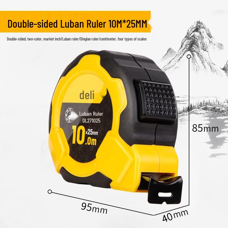 Deli High-Precision Steel Tape Measure