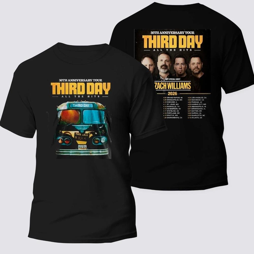 Third Day 30Th Anniversary Tour 2026 Unisex T shirt Unisex T-Shirt S