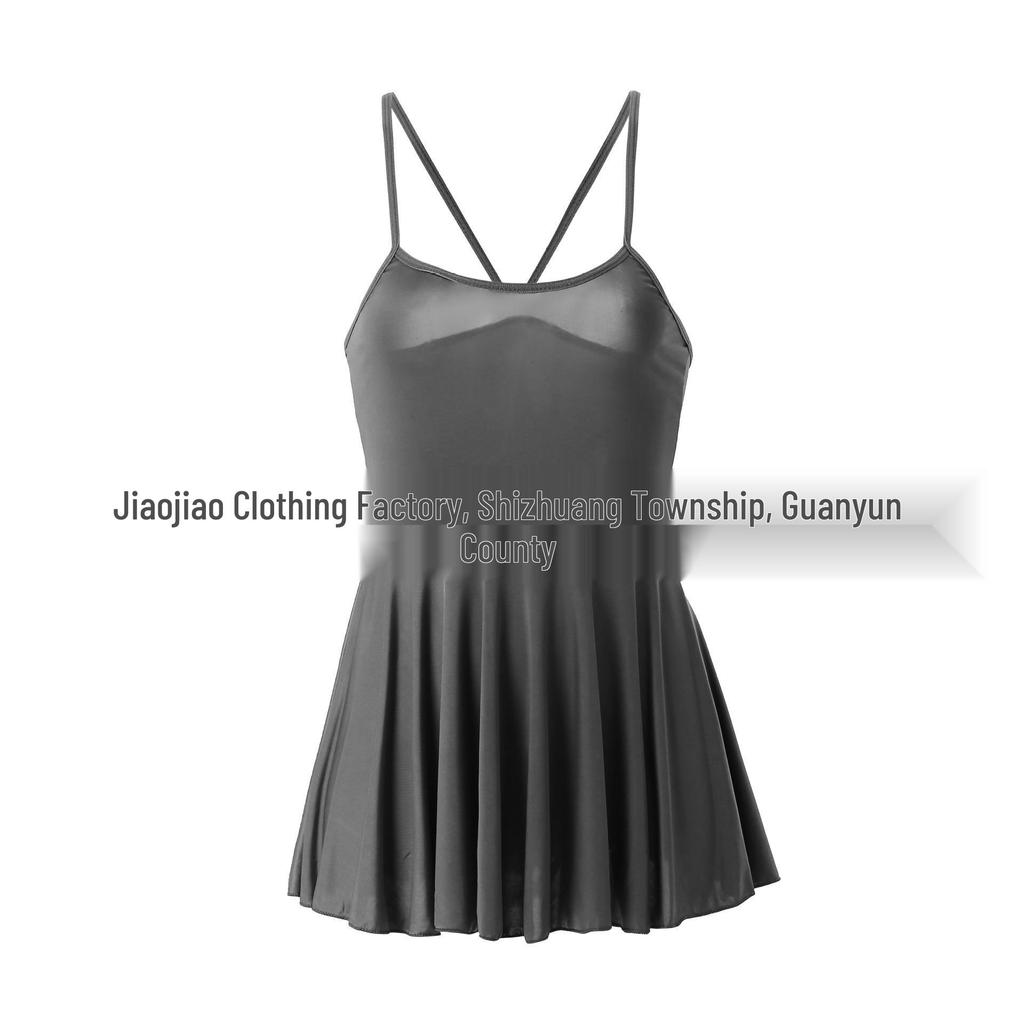 Coqueto Deseo Transparente: Conjunto Sexy de Camisola con Espalda Descubierta