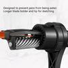 Black Sketch Pencil Sharpener Wide Application Pencil Sharpener  Charcoal Pencil