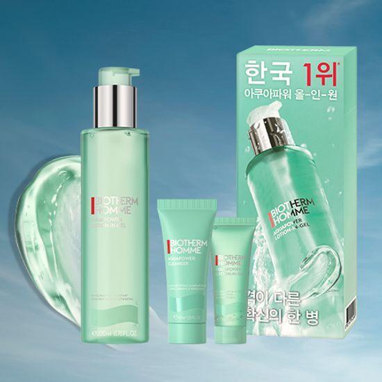 Biotherm Homme Aquapower All-in-One Set (Cleanser 40ml + All-in-One 20ml)