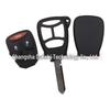 Compatible Key Shell for Chrysler 300, Dodge Durango, Jeep Commander - No Logo