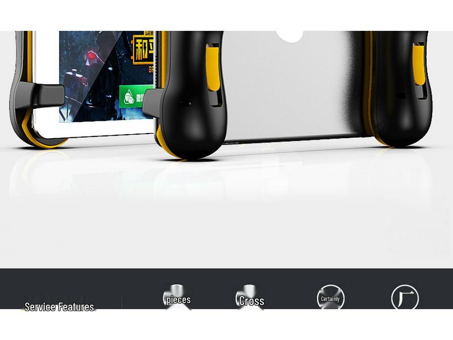 Six-Finger Capacitive Gaming Controller for Tablets - All-in-One Assistive Gadget for Battle Games