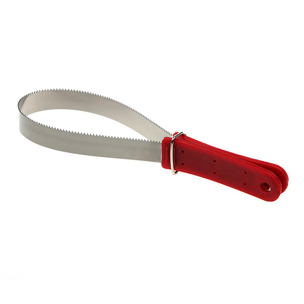 Stainless Steel Horse Sweat Scraper Itching Relief Grooming Shedding Tool with Teeth
