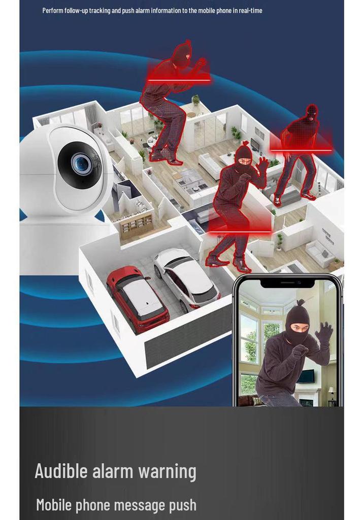 Tuya Cloud Voice Intercom v380 WiFi Indoor Wireless Camera