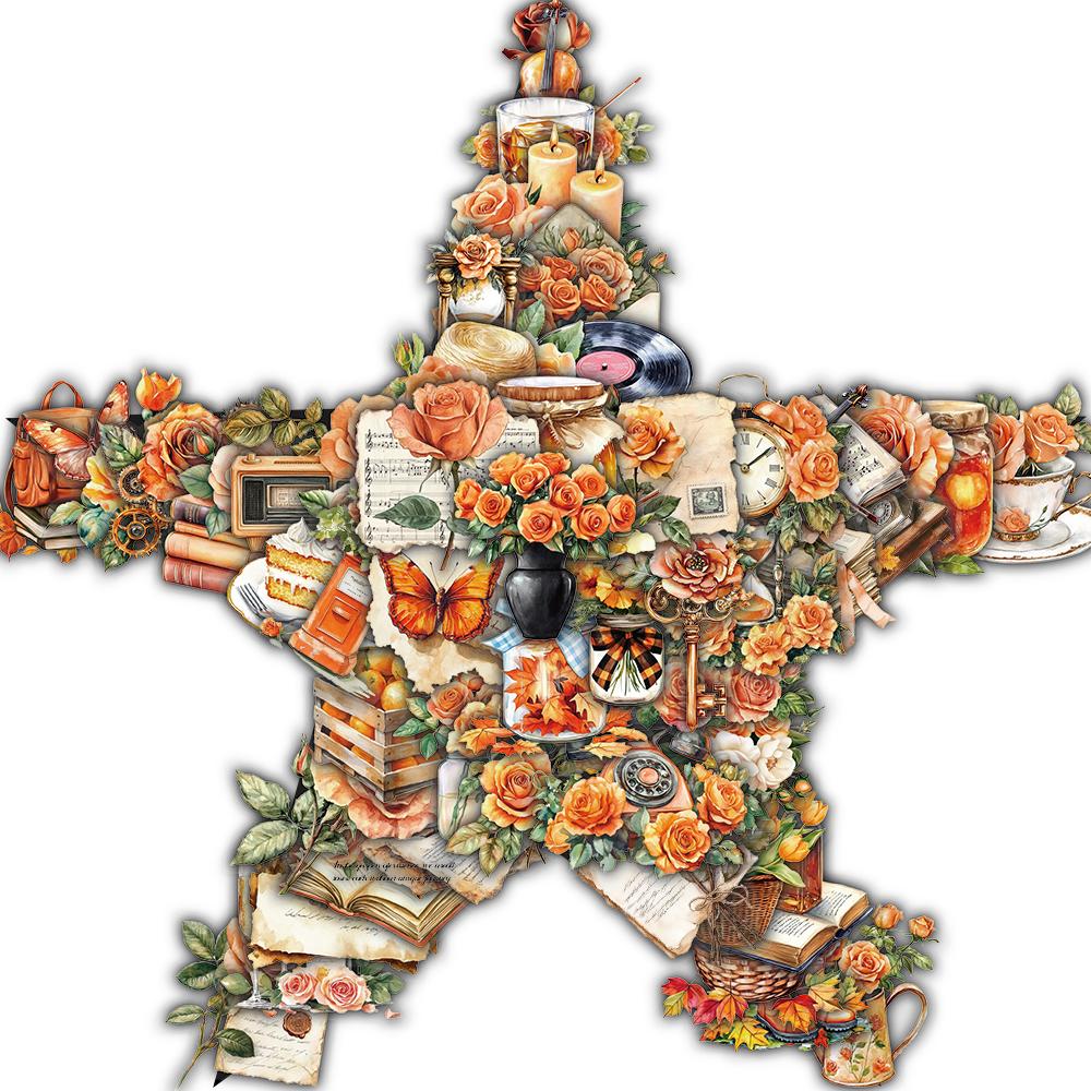 

50PCS Retro Orange Stickers Art Picture Motorcycles Suitcase Phone Graffiti Luggage Laptop Bicycle Cafe Skateboards Stickers