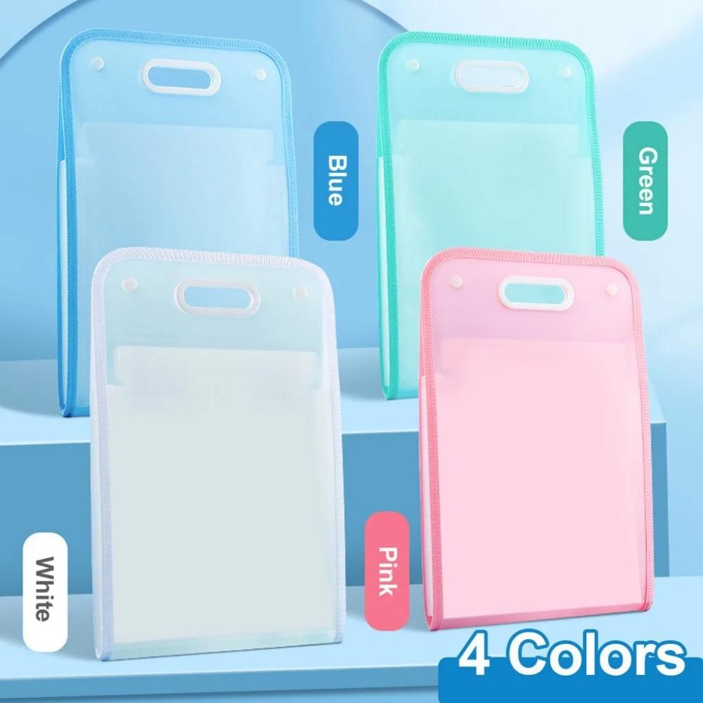 

13 сеток А4 портативный вертикальный орган сумка утолщенный полипропилен полупрозрачная папка студенческий тестовый бумажный мешок для хранения данных файл сумка для хранения тоже белый