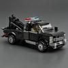 City Series Series American Police Police SWAT Tow Truck F450 Trailer Building Block Scale Model Kit for Boys  Girls - Car Toy with V8 Engine